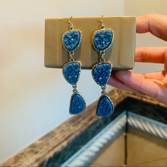 Vintage Paz creations dangling earrings - Picture 2 of 5